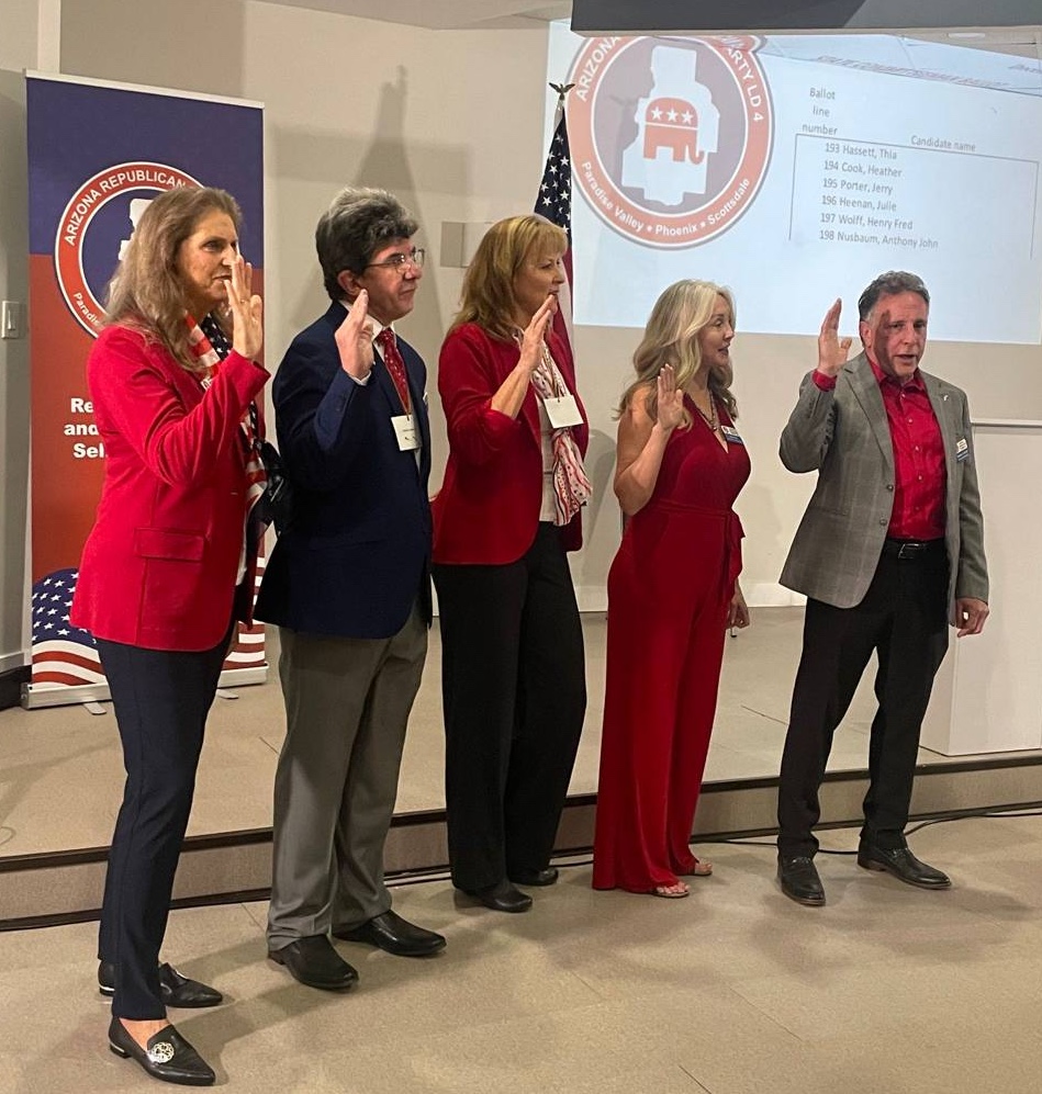 LD4 Executive board oath of office December 4, 2024